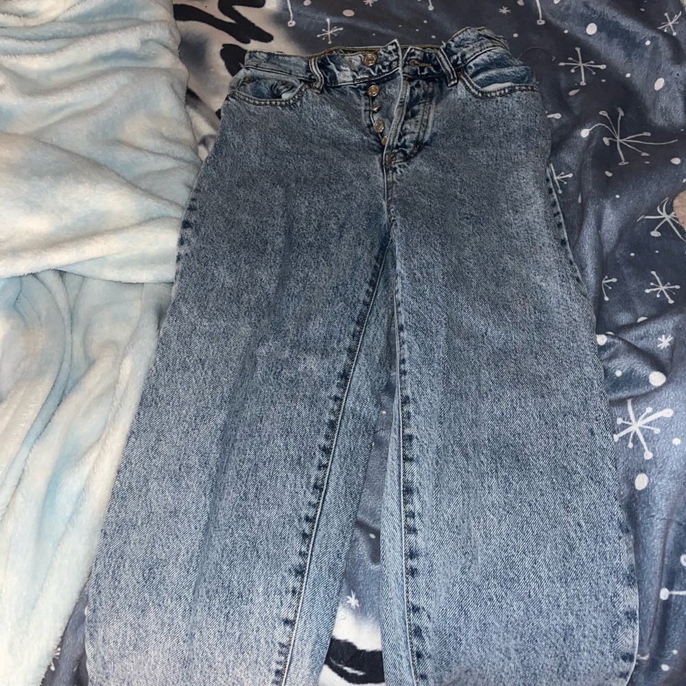 high rise pacsun straight jeans